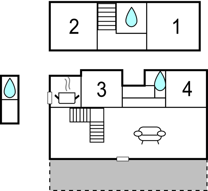 Semesterhus - Forte dei Marmi , Italien - ITV345 