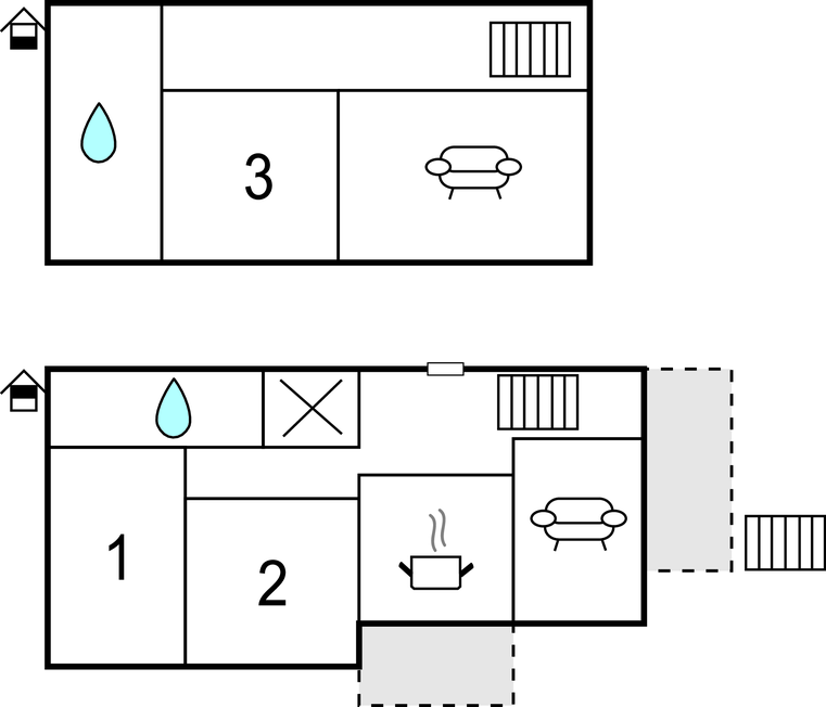 Feriehuse - Piano di Mommio , Italien - ITV943 
