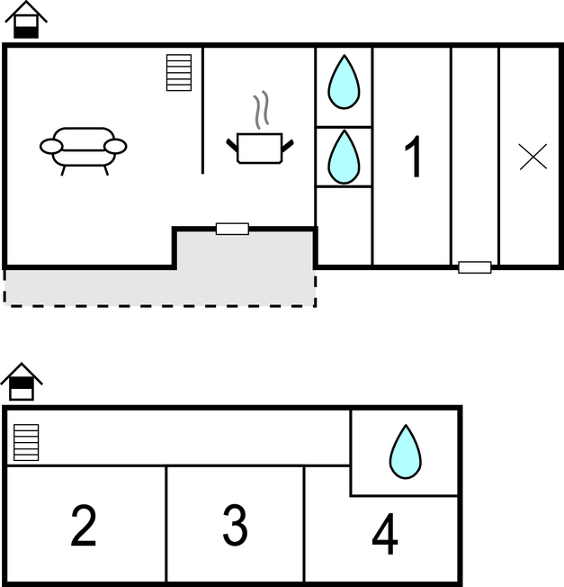 Feriehuse - Stiava-Massarosa , Italien - ITV976 