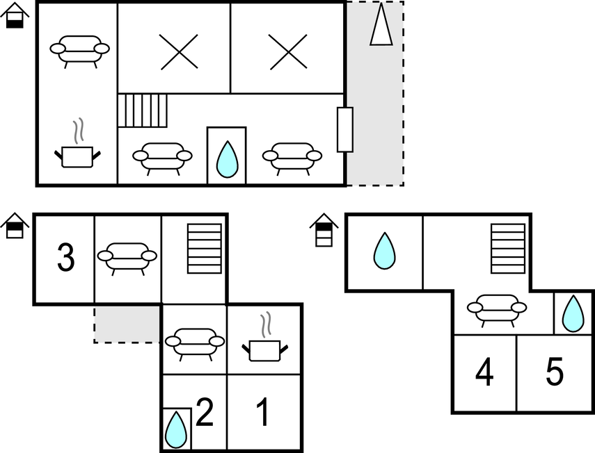 Feriehuse - Lugnano , Italien - IUN002 