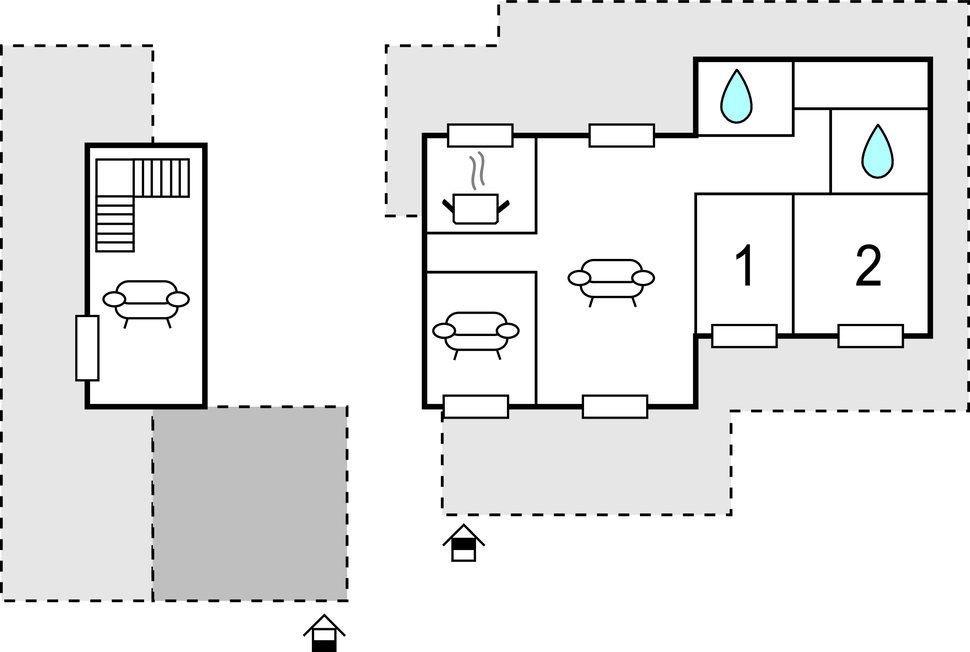 Semesterhus - Lugnano in Teverina , Italien - IUO004 