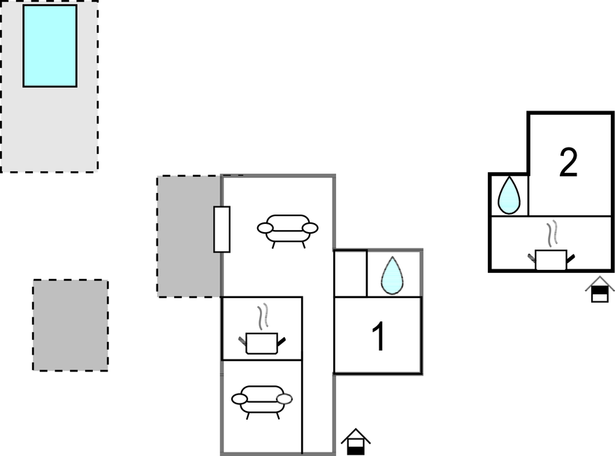 Lejlighed - Ficulle , Italien - IUO011 