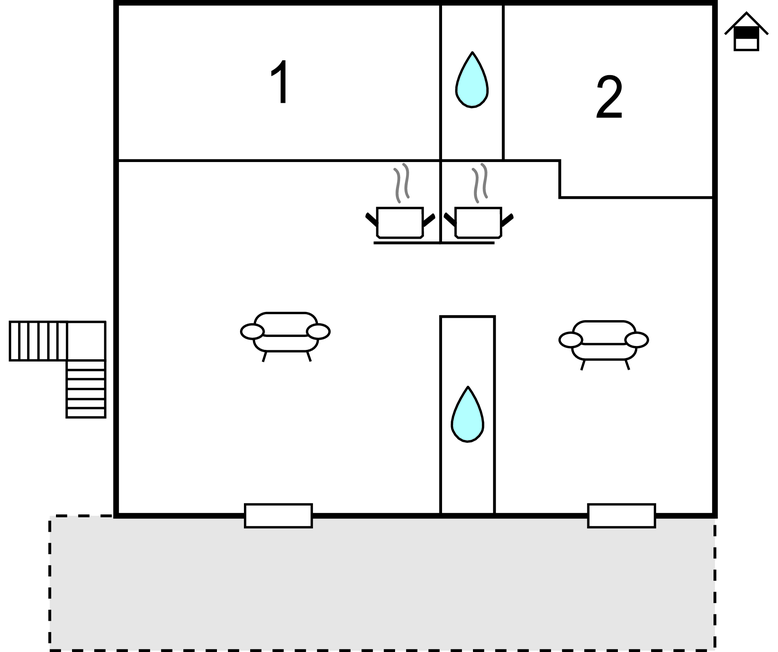 Ferienwohnung - San Venanzo , Italien - IUP581 