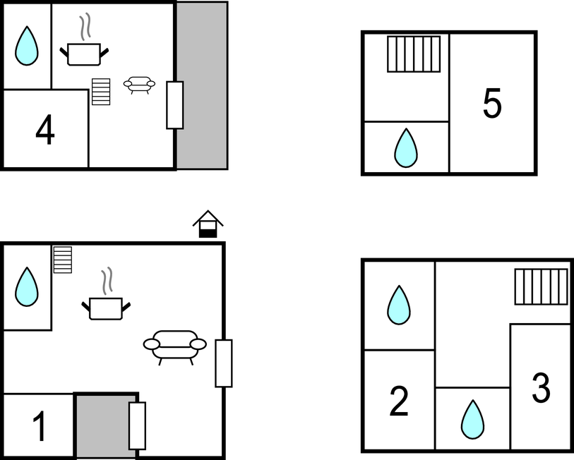Semesterhus - Todi , Italien - IUP848 