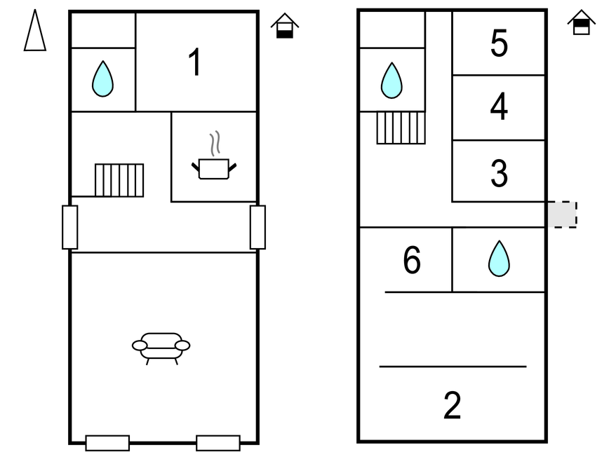 Semesterhus - Montegabbione , Italien - IUP744 