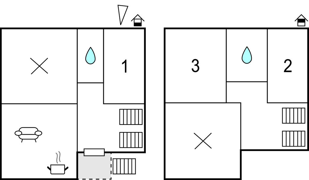 Feriehuse - Spoleto , Italien - IUS267 
