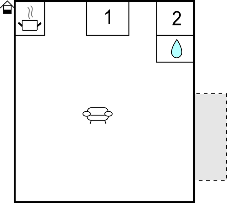 Semesterhus - Terni , Italien - IUS279 
