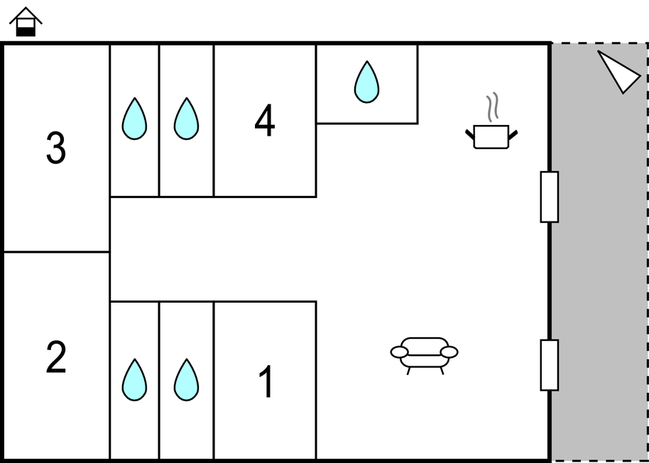 Semesterhus - Magione , Italien - IUT213 