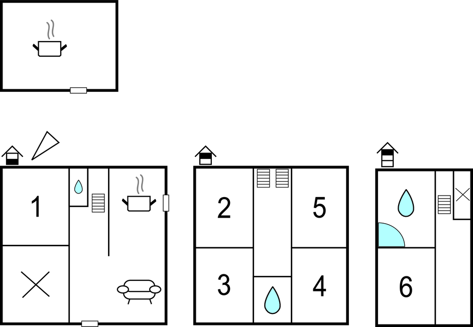 Feriehuse - Castiglione del Lago , Italien - IUT250 