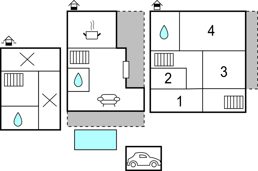 Feriehuse - Veneto, Treviso , Italien - IVC326 