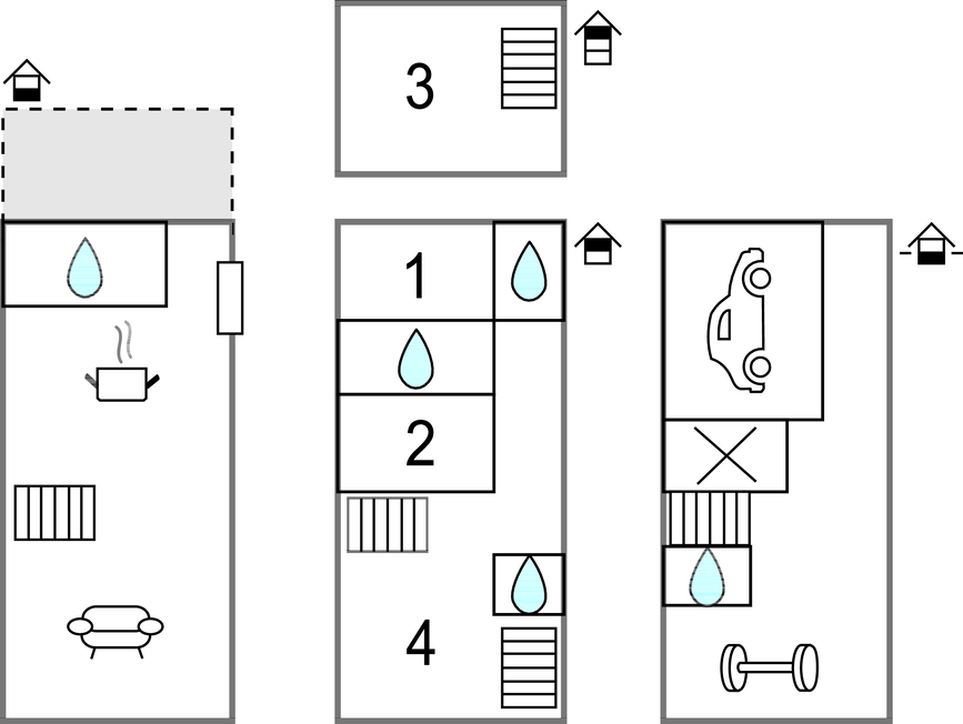 Feriehuse - Costermano sul Garda , Italien - IVG002 