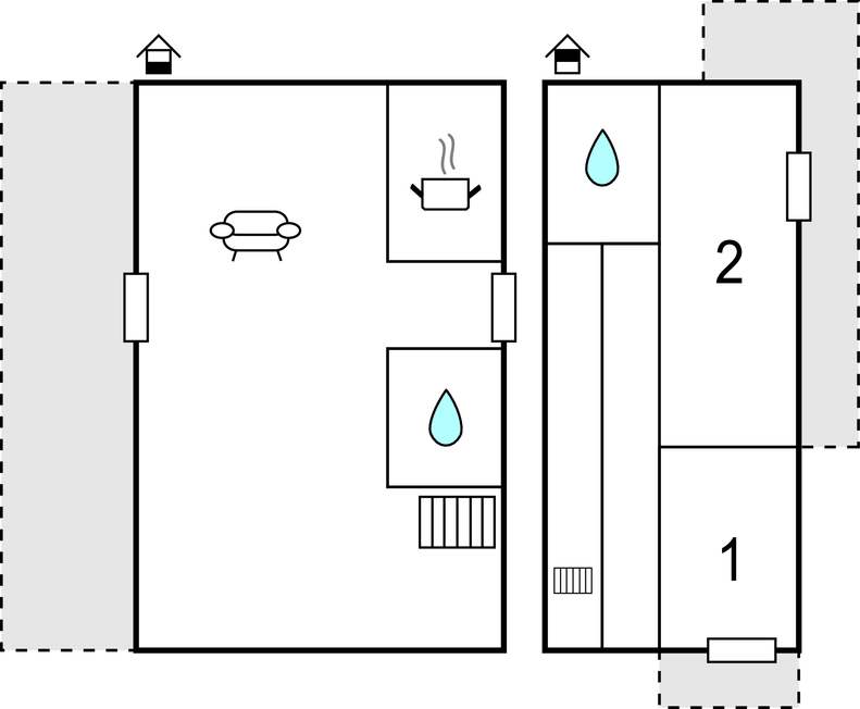 Feriehuse - Bibione , Italien - IVK585 