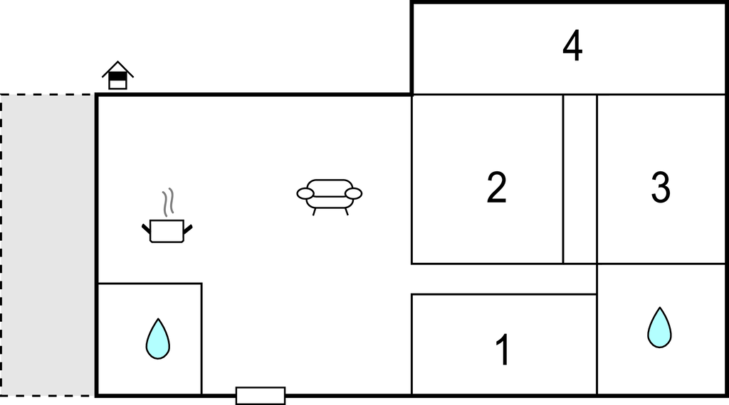 Ferienwohnung - Rosolina Mare , Italien - IVK325 