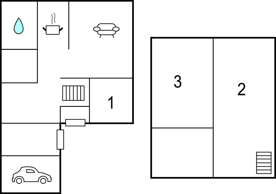 Feriehuse - Hesnæs , Danmark - K05003 