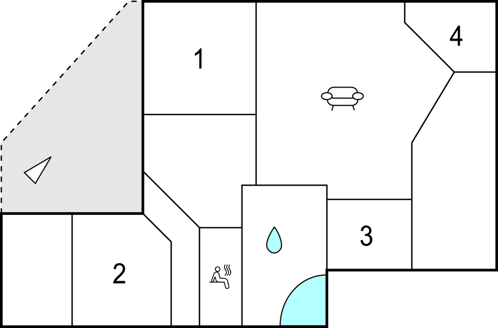 Ferienhaus - Nysted , Dänemark - K10145 