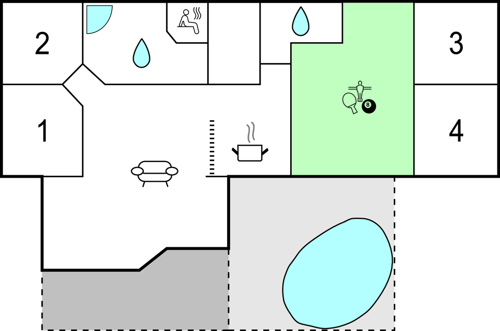 Ferienhaus - Kramnitze , Dänemark - K10276 