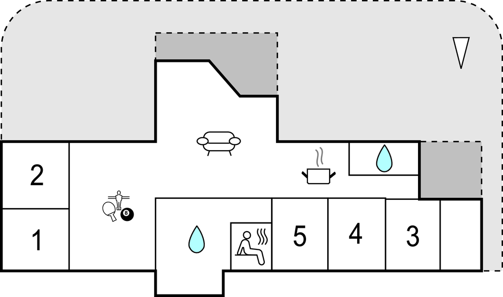 Feriehuse - Hyldtofte Strand , Danmark - K10372 