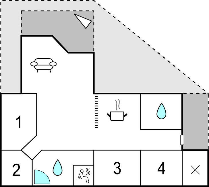 Ferienhaus - Kramnitze , Dänemark - K10443 
