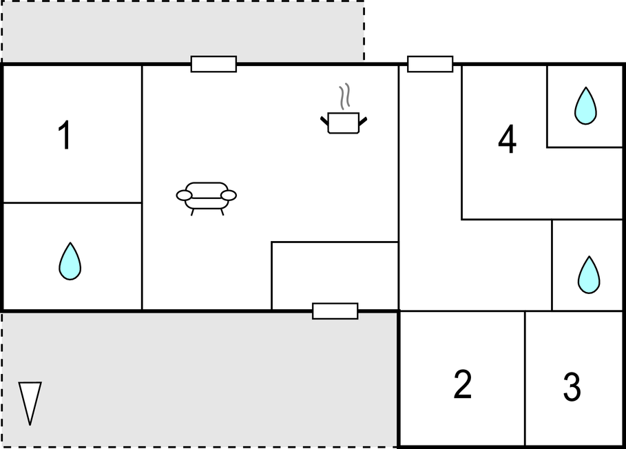 Feriehuse - Askø , Danmark - K10026 