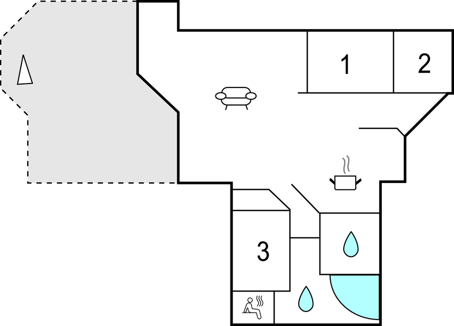 Ferienhaus - Hummingen , Dänemark - K10200 