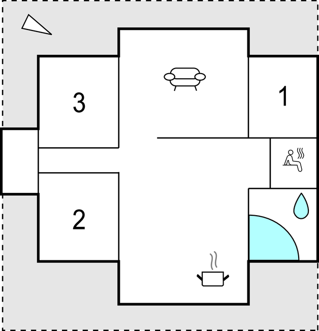 Ferienhaus - Næsby , Dänemark - K10335 