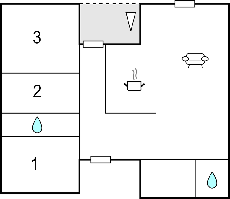 Ferienhaus - Kramnitze , Dänemark - K10442 