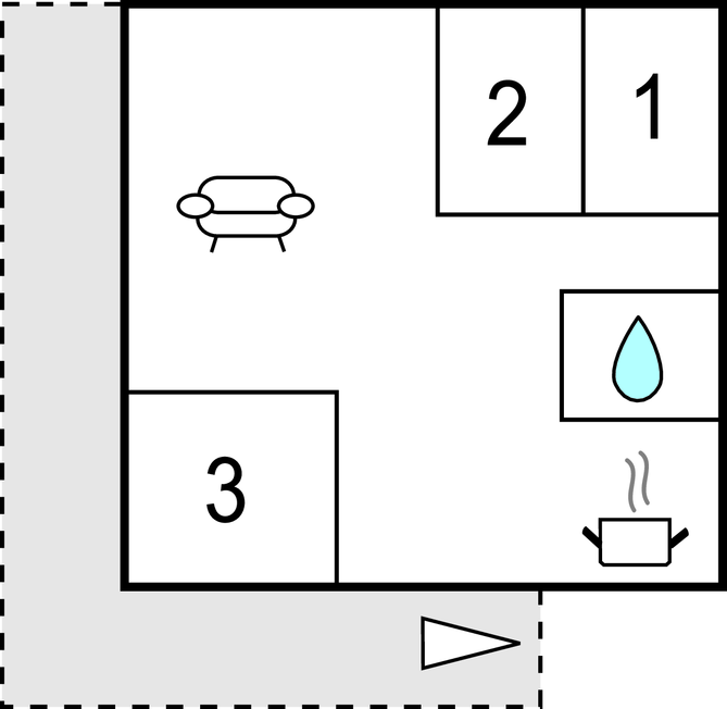 Ferienhaus - Kramnitze , Dänemark - K10665 