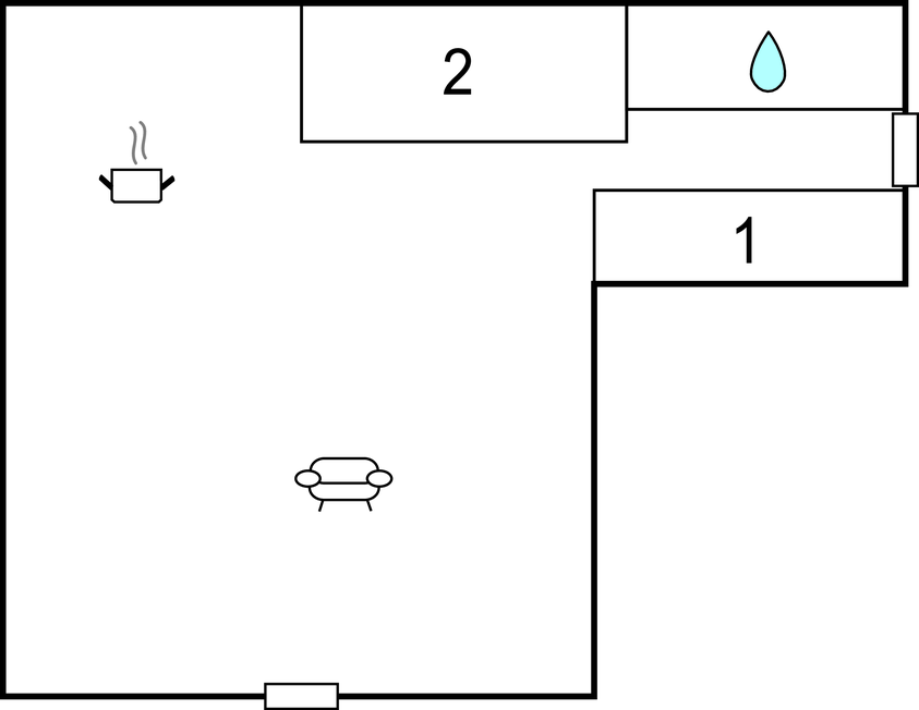 Feriehuse - Hummingen , Danmark - K10733 