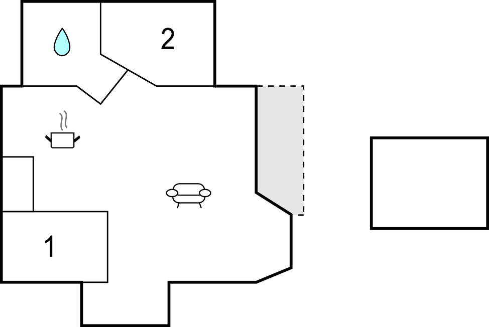 Semesterhus - Albuen/Langø , Danmark - K10522 
