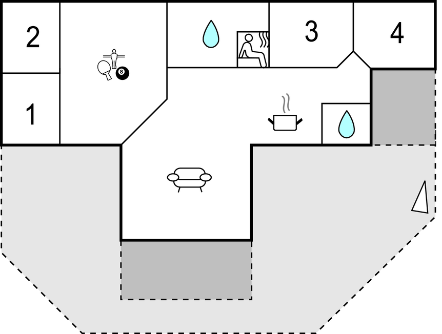 Feriehuse - Hyldtofte , Danmark - K10666 