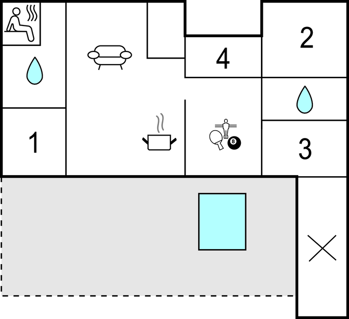 Ferienhaus - Bredfjed , Dänemark - K10460 