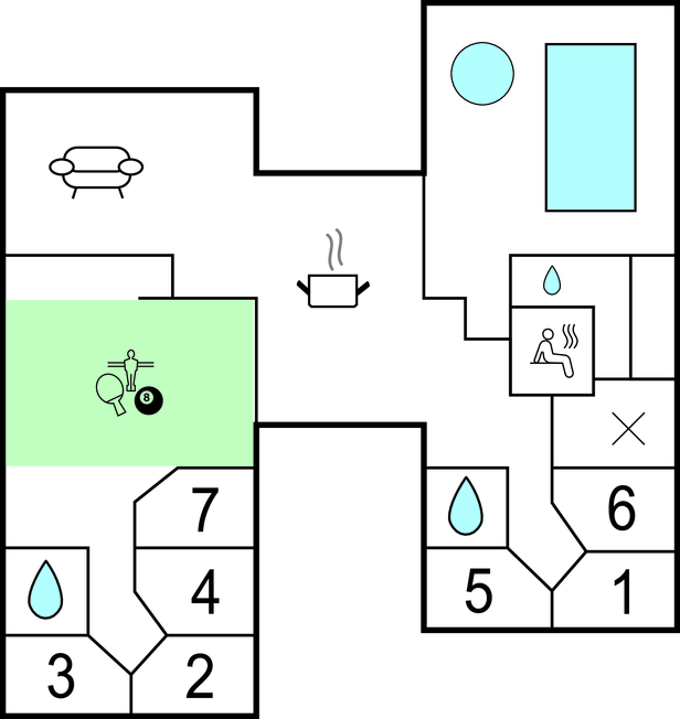 Feriehuse - Marielyst , Danmark - K12980 