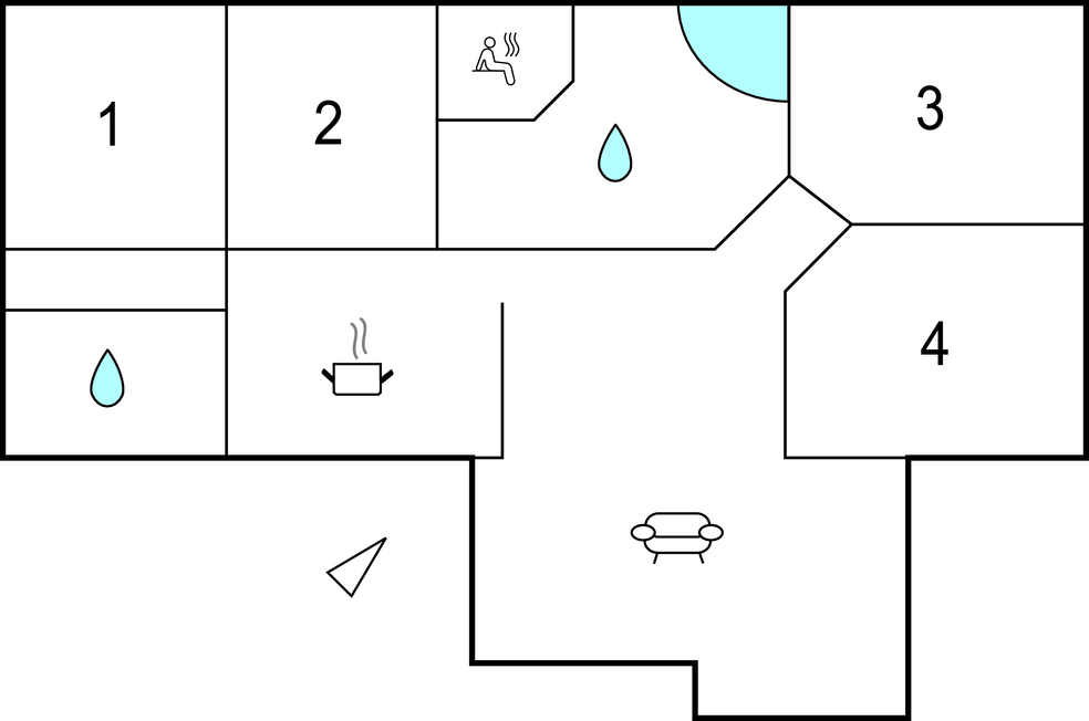 Ferienhaus - Marielyst , Dänemark - K13295 