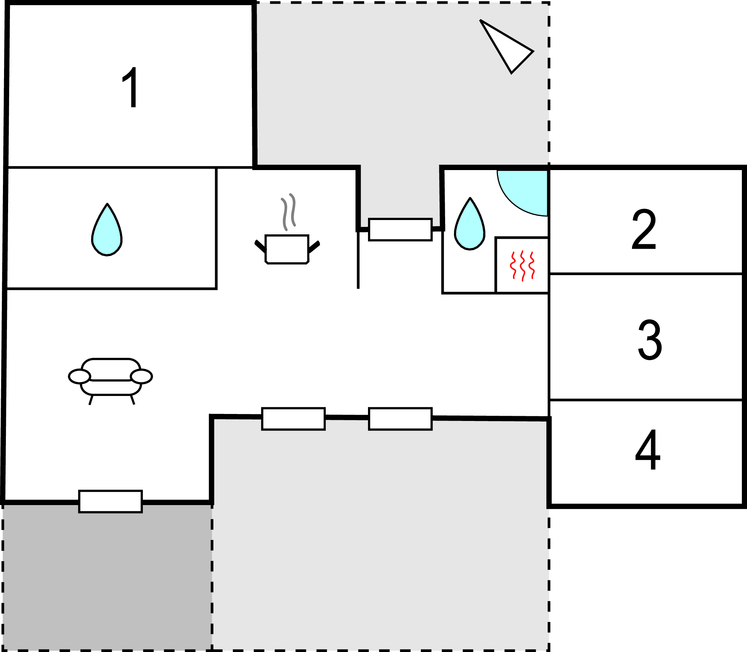 Feriehuse - Marielyst , Danmark - K13787 