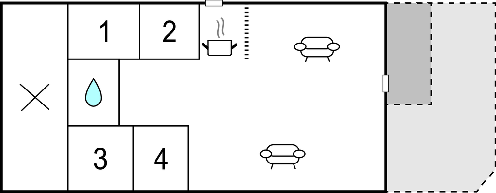 Feriehuse - Marielyst , Danmark - K14125 