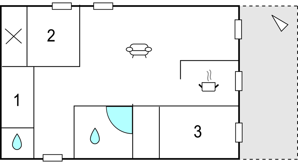 Ferienhaus - Marielyst , Dänemark - K14371 