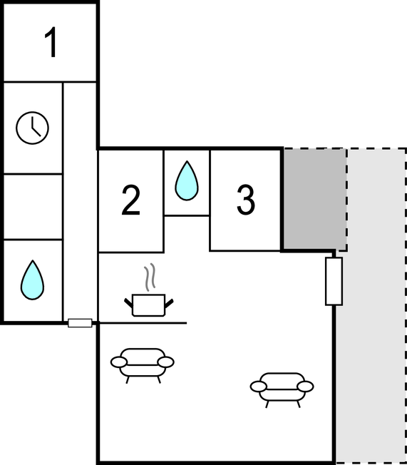 Ferienhaus - Marielyst , Dänemark - K14560 