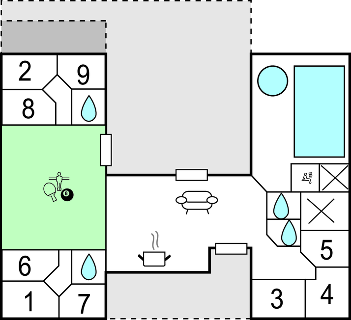 Feriehuse - Marielyst , Danmark - K16678 