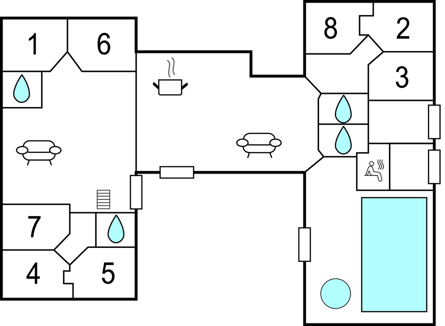 Semesterhus - Marielyst , Danmark - K16700 