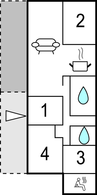 Ferienhaus - Marielyst , Dänemark - K16346 