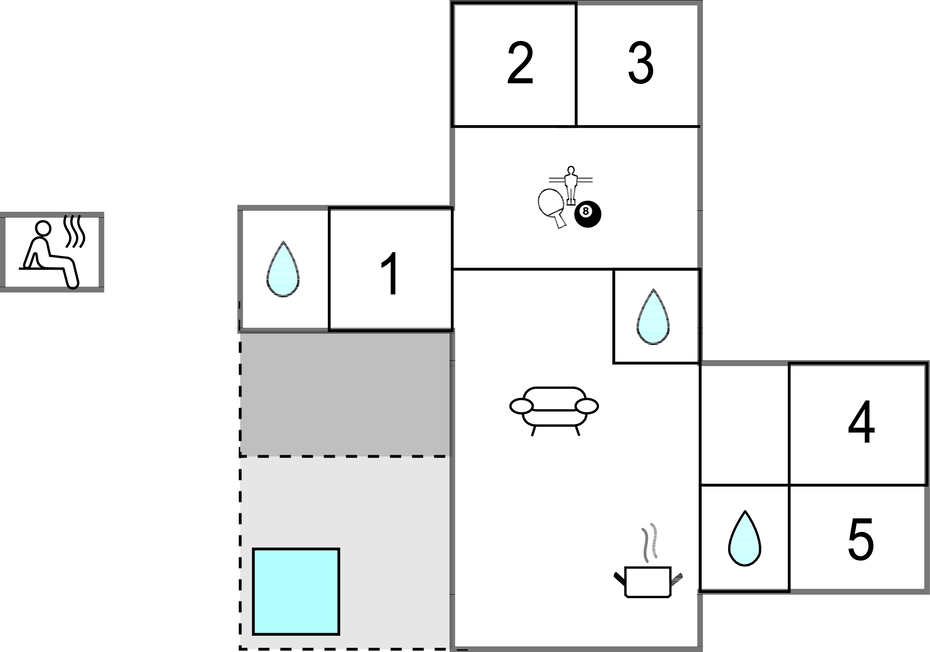 Feriehuse - Marielyst , Danmark - K16610 