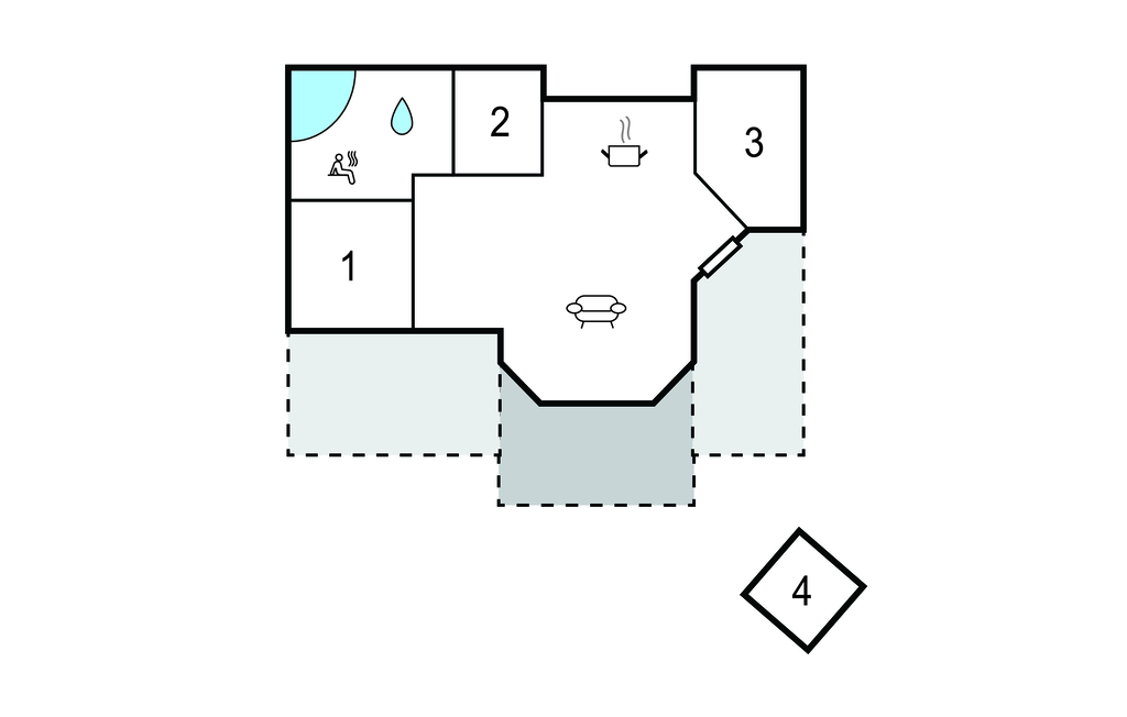 Feriehuse - Marielyst , Danmark - K16695 