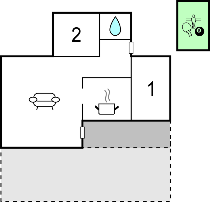 Feriehuse - Marielyst , Danmark - K17424 