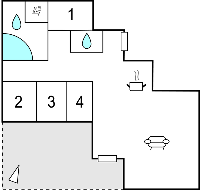 Feriehuse - Marielyst , Danmark - K18016 