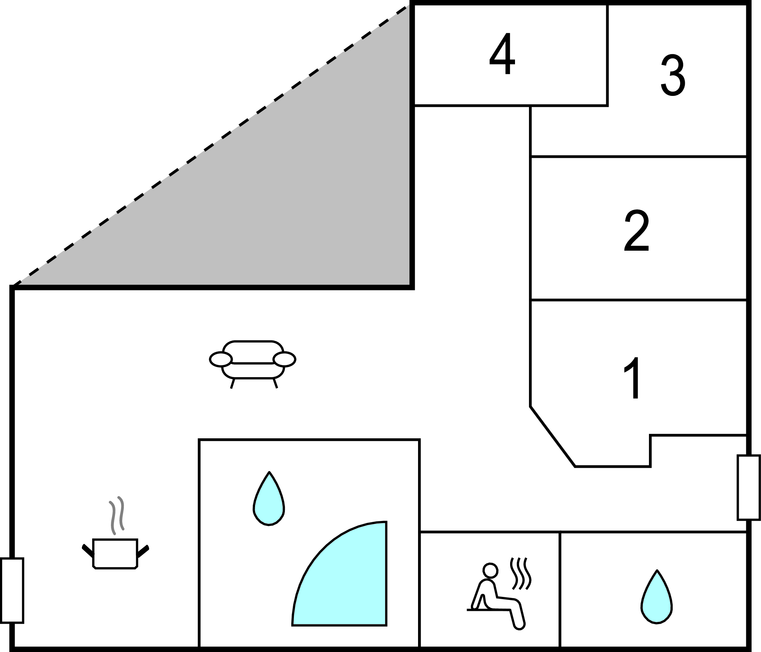 Ferienhaus - Marielyst , Dänemark - K18328 