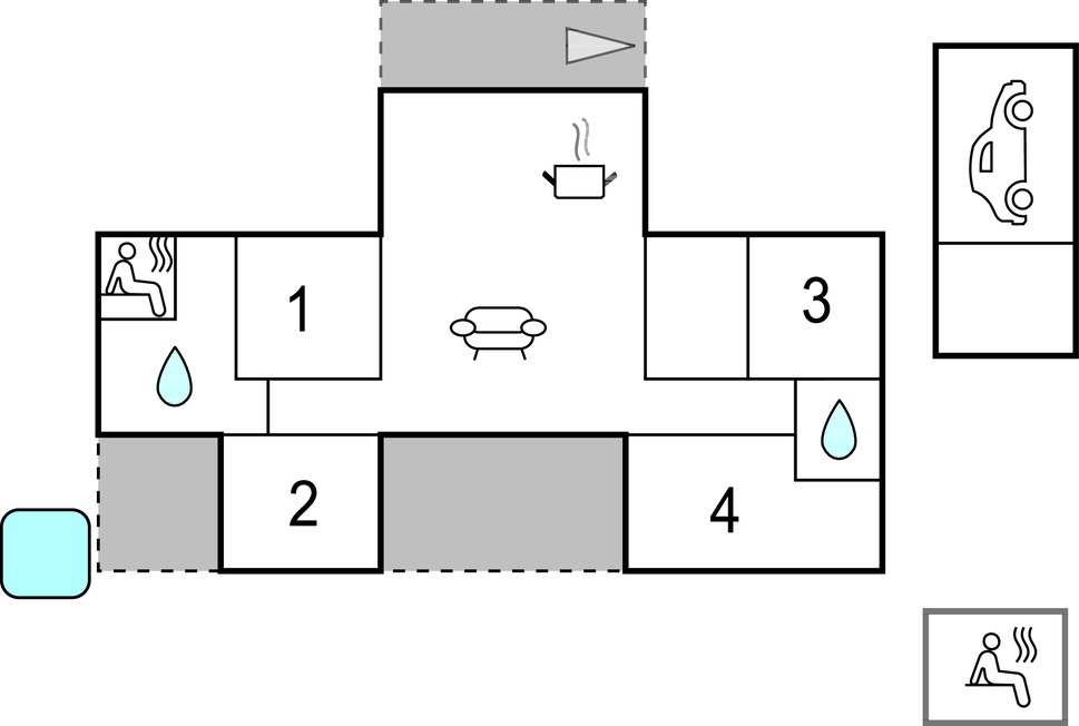 Feriehuse - Marielyst , Danmark - K18758 