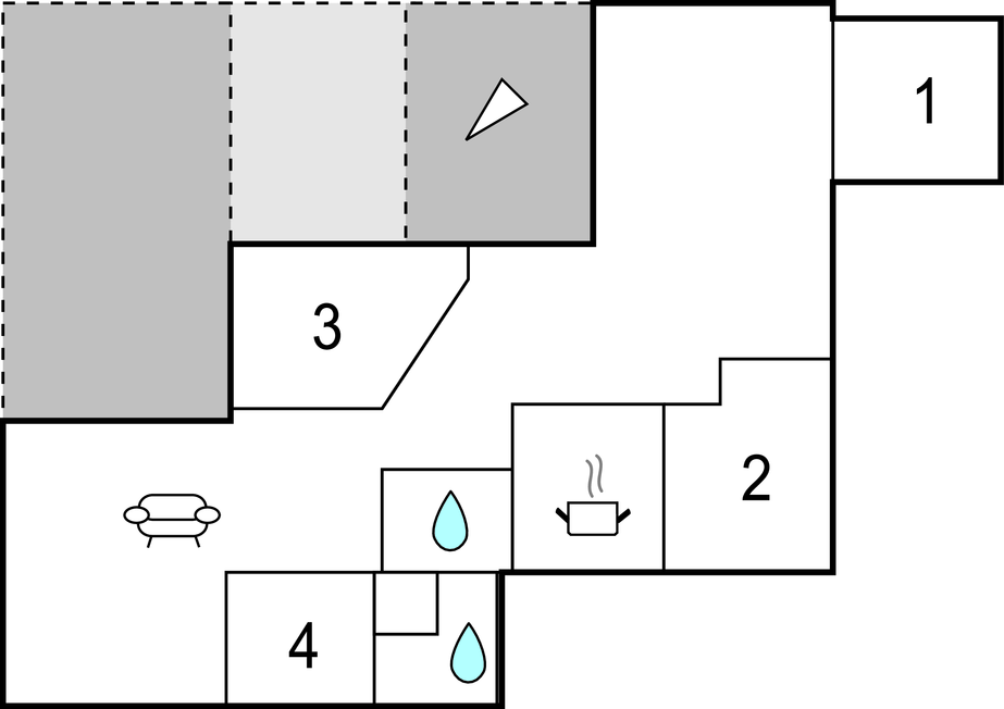 Feriehuse - Gedesby , Danmark - K20690 