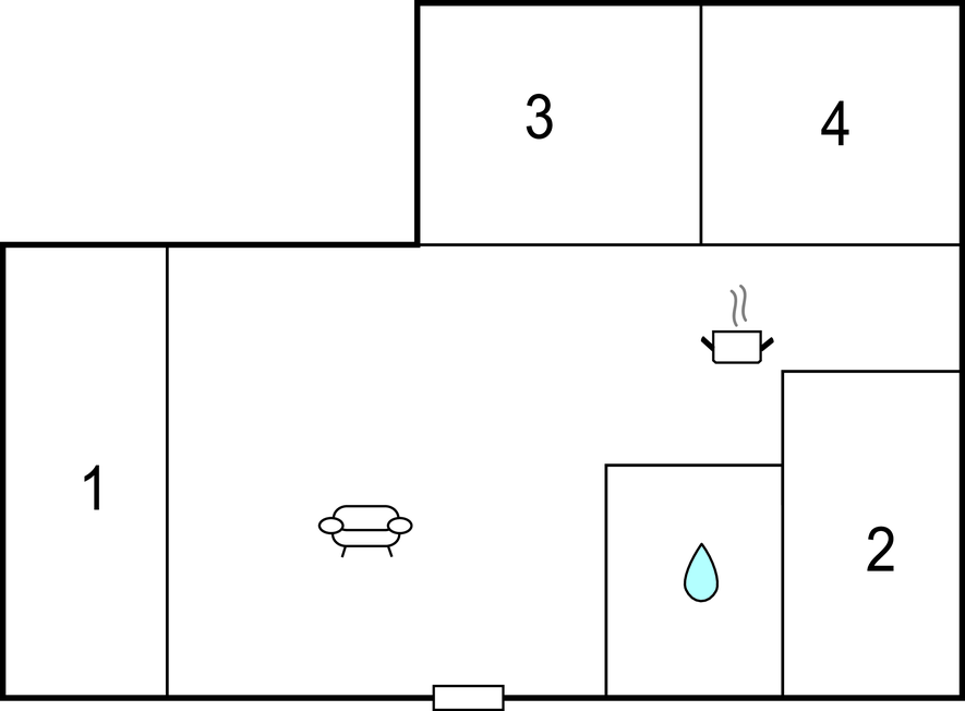 Feriehuse - Bogø/Møn , Danmark - K30221 