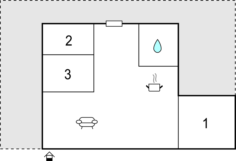 Feriehuse - Bogø/Møn , Danmark - K30345 