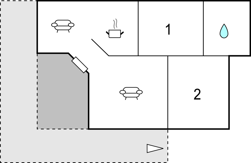 Feriehuse - Råbylille , Danmark - K30946 